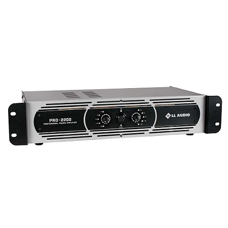 Amplificador De Potência 550W RMS PRO 2200 - LL AUDIO