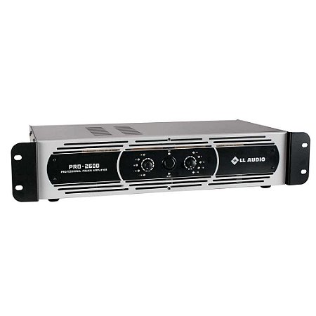 Amplificador de Potência 650W PRO 2600 - LL AUDIO