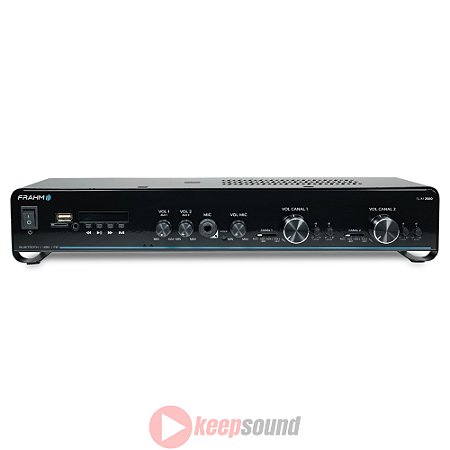 Amplificador de Sonorização de Ambiente 160W SLIM 2500 G5 - FRAHM