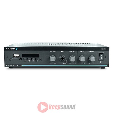 Amplificador de Ambiente 60W SLIM 1800 G5 - FRAHM