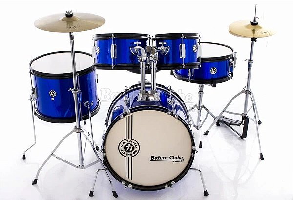 Bateria Junior Azul Metalico AZ one drum JBJ1049 - NAGANO