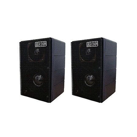 Caixa de Ambiente Preta (Par) 40W 4 Pol CSR 75 M - CSR