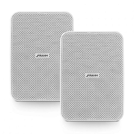 Caixa de Ambiente (Par) 60W 4 polegadas Branca CS 4 - FRAHM