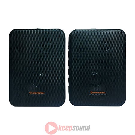 Caixa de Ambiente (Par) 60W 4 polegadas MSB60NC PT - HAYONIK