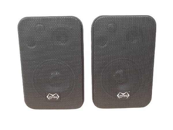 Caixa De Som Passiva 4' 40W (par) Preta MSA105 - MYNJKO