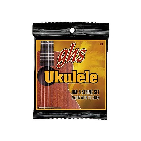 Encordoamento Para Ukulele Afinação Em D (Ré) Hawaiian SET 10 - GHS