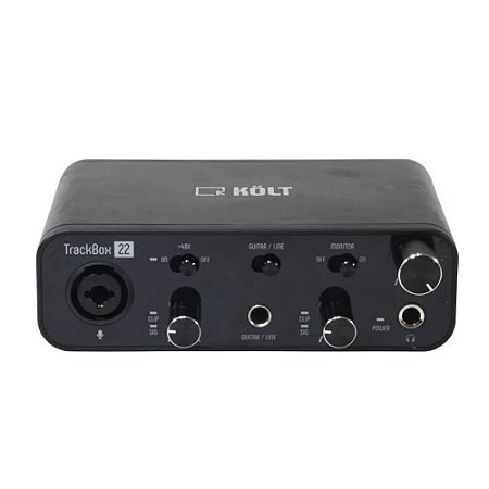 Interface de Áudio 2 canais TRACKBOX 22 MIDI - KOLT