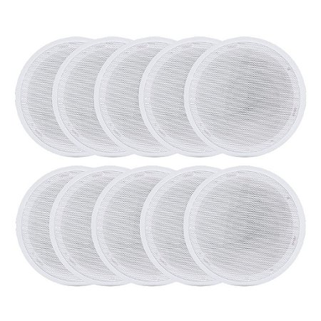 Kit 5 Pares - Arandela 55W Redonda Branca 8R 6P - Orion LESON