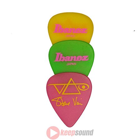 Kit de 3 Palhetas Steve Vai B1000SVGPY - IBANEZ