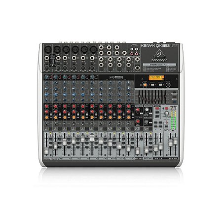 Mesa de Som Analógica 14 canais Interface de Áudio QX1832USB - BEHRINGER