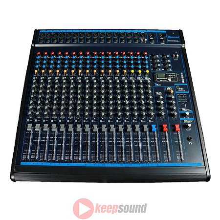 Mesa De Som Analógica 16 Canais OMX 16.8 PLUS - ONEAL