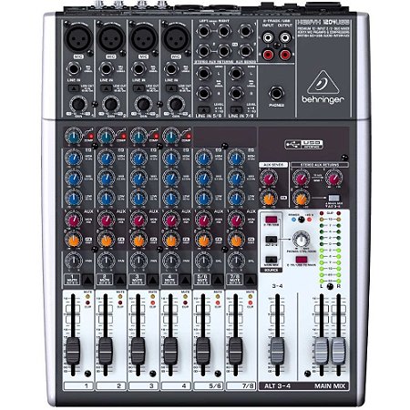 Mesa de Som Analógica Xenyx 1204 USB - Behringer