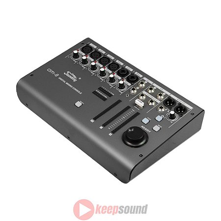 Mesa de Som Digital 8 canais DM08 - SOUND KING