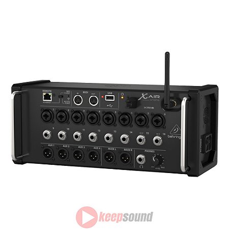 Mesa de Som Digital Em Rack 16 Canais 6 Saídas XR16 - BEHRINGER