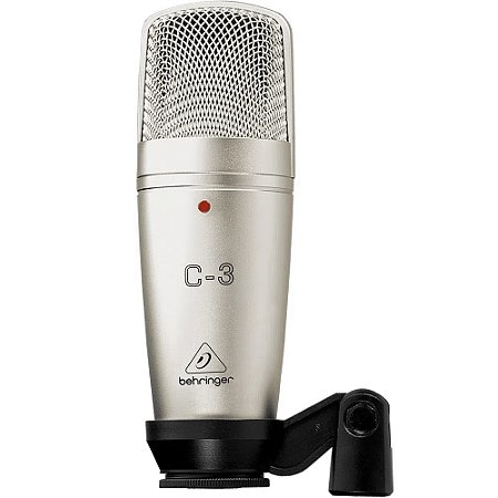 Microfone Condensador Profissional P/ Estúdio C3 - BEHRINGER