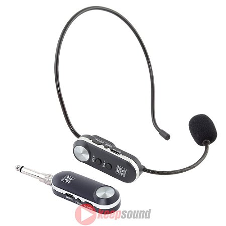 Microfone Profissional Headset Sem Fio SFW-10 - STANER