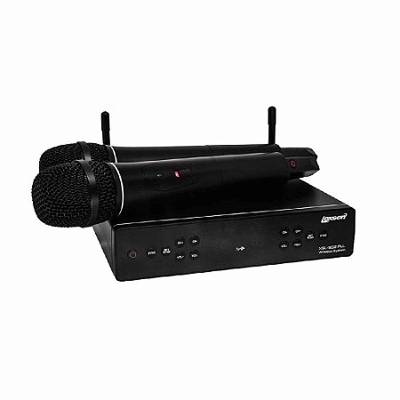 Microfone Sem Fio com 2 bastoes UHF XSL-502-PLL - LEXSEN