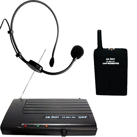 Microfone Sem Fio De Cabeça LS901/HD750 - LESON