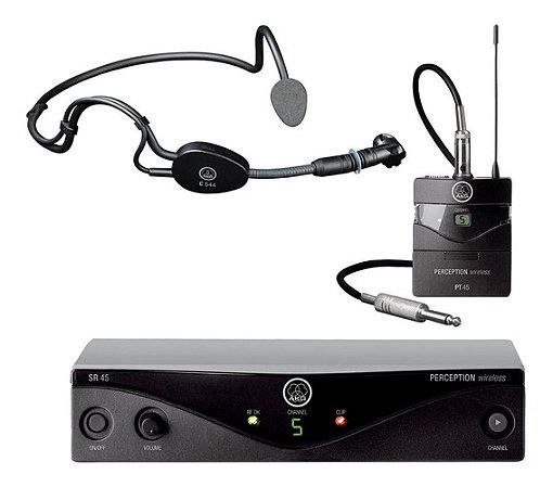 Microfone Sem Fio PW45 Sport - Headset