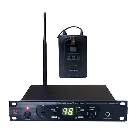 Monitor de Fone Pessoal Sem Fio SRM-1E - STANER