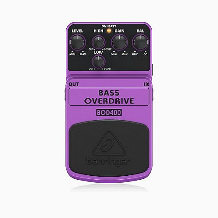 Pedal de Overdrive Para Contrabaixo BOD400 - BEHRINGER