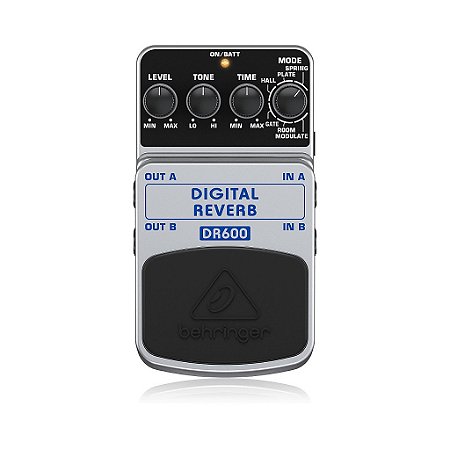 Pedal de Reverb Para Guitarra DR600 - BEHRINGER