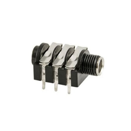 Plug P-10 Jack Stereo Fechado Plástico SK-147- CSR