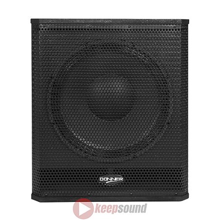 Subwoofer Ativo 625W 15 Polegadas SB 15A - DONNER