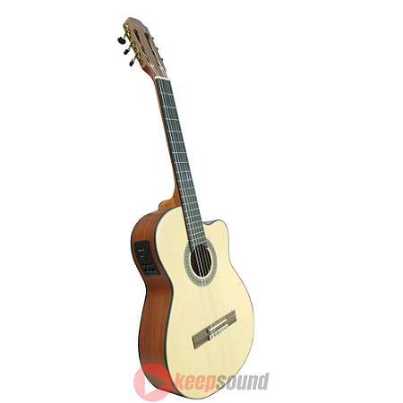 Violão 6 Cordas Nylon Elétrico GC100CE NS - BENSON