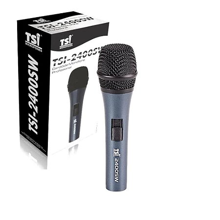 Microfone Profissional Dinâmico 2400 SW - TSI