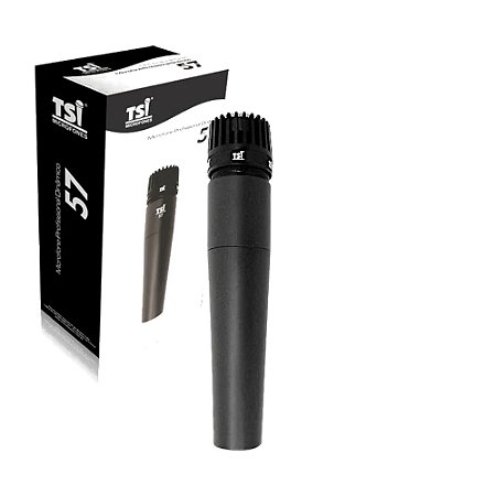 Microfone Profissional Dinâmico 57 - TSI