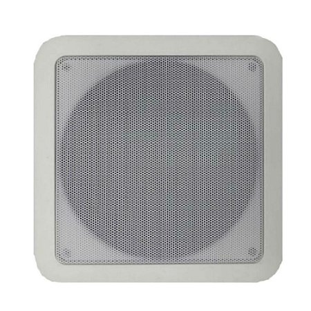 Caixa de Som de Embutir 34W (Arandela Coaxial Quadrada) CQ 670 PPN DSK