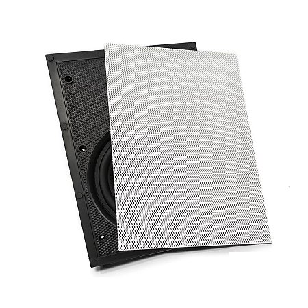 Caixa de Som de Embutir 60W (Arandela Duas Vias Retangular) RT4 - BSA