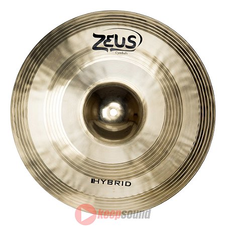 Prato Hi-Hat 14 polegadas HYBRID ZHHH14 - ZEUS