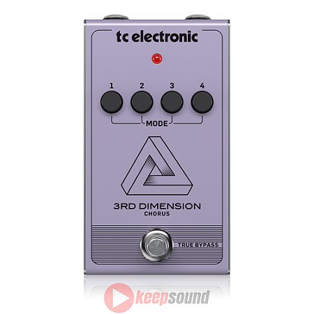 Pedal de Chorus 3RD DIMENSION - TC ELECTRONIC