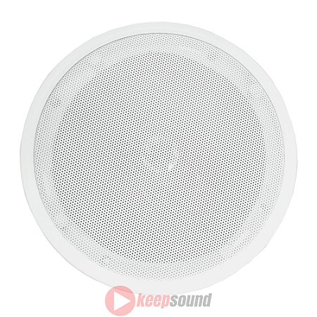 Caixa de Som de Embutir Ativa 40W 6 Polegadas (Arandela Coaxial Redonda) 2LSOAT78B - LESON