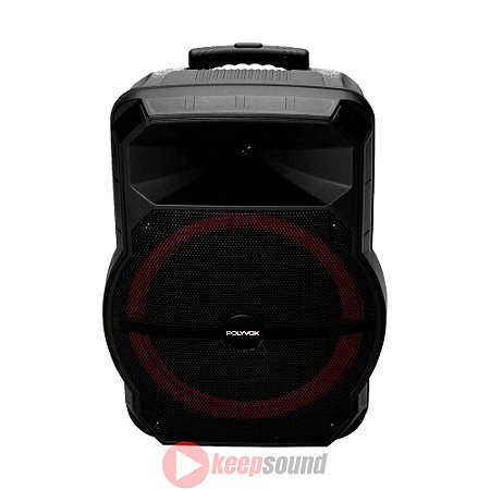 Caixa Ativa Com Bateria 450W 12 polegadas XC-712T - POLYVOX