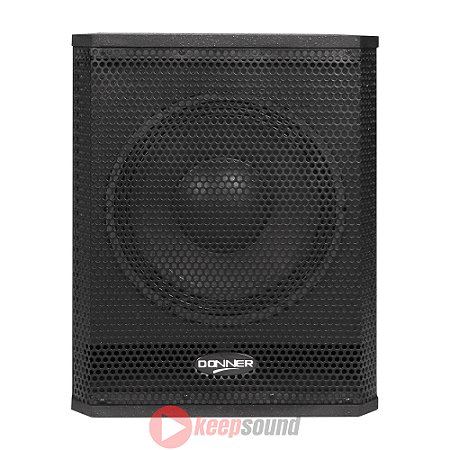 Subwoofer Ativo 500W 12 Polegadas SB 12A - DONNER