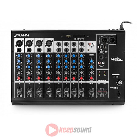 Mesa de Som Analógica 10 Canais MXF 10 BT - FRAHM