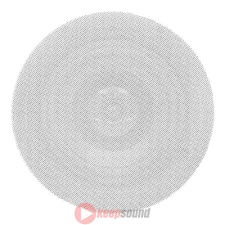 Caixa de Som de Embutir Ativa 120W 6,5 Polegadas (Arandela Coaxial Redonda) SA6 LIGHT RW - MS AUDIO