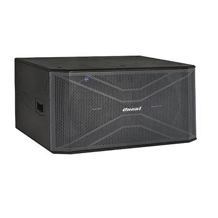 Subwoofer Ativo 2 x 15 Polegadas OPSB 7500X PT - ONEAL
