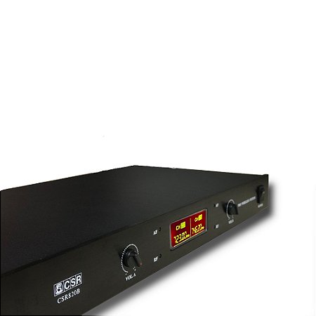 Microfone Sem Fio UHF Duplo Gooseneck 820B - CSR