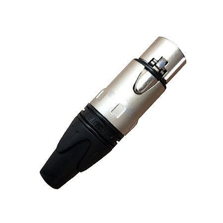 Conector XLR Fêmea Linha WC 1003 - WIRECONEX