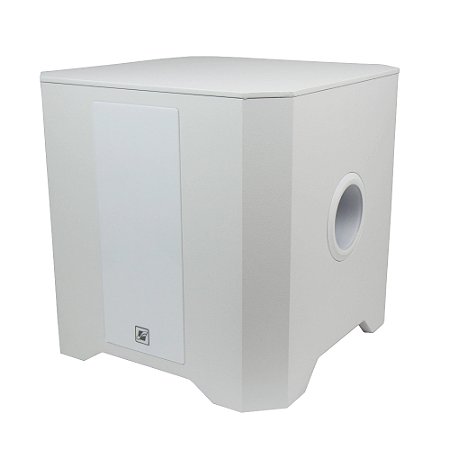 Subwoofer Ativo 150W 10 Polegadas Branco RD SW 10 - FRAHM