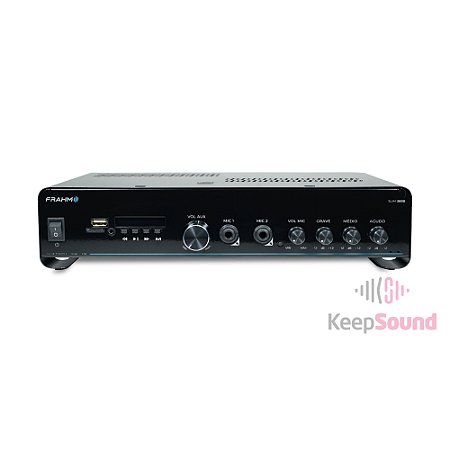 Amplificador de Sonorização de Ambiente 200W SLIM 3000 G5 - FRAHM