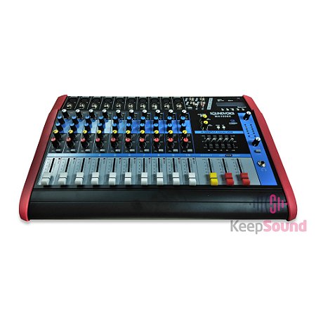Mesa de Som Amplificada 500W 10 Canais MA 1030X - SOUNDVOICE