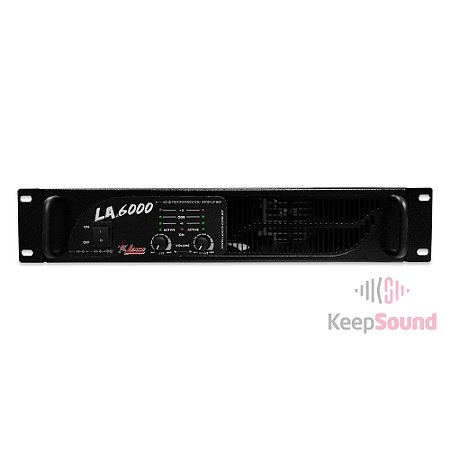 Amplificador de Potência 1000W LA 6000 - LEACS