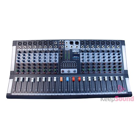 Mesa de Som 16 Canais MI 160 - K-AUDIO