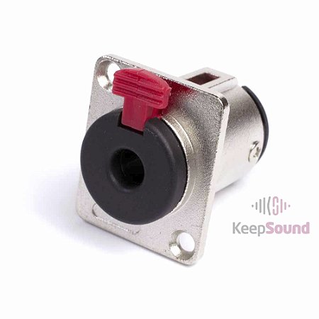 Conector P10 Fêmea Painel P10 PAINEL - SANTO ANGELO