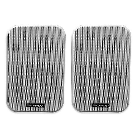 Caixa Para Sonorização de Ambiente (Par) 60W SK-CXW604 - SKYPIX